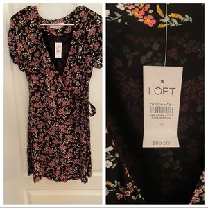 Loft floral romper/dress
